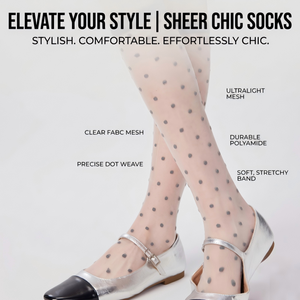 Bas cuissardes sexy à pois en nylon transparent, chaussettes longues au-dessus du genou, bas <span class=keywords><strong>de</strong></span> soie, lingerie féminine, fournisseur en gros - Product Image 3
