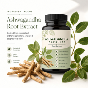 Cápsulas de Ashwagandha Ksm-66 Sunwind Premium de Alta Calidad, Sin Gluten, Alta Eficiencia, para Apoyo Inmunológico, Energía y Sueño en Adultos - Product Image 5