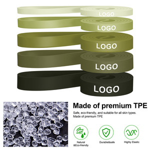 Fasce di Resistenza in TPE Verde Giungla Personalizzabili per Allenamento Sprint, Trazioni, Flessioni e Potenziamento della Forza - Product Image 2