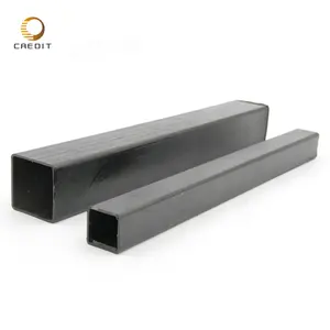2024 Schlussverkauf Tianjin China Premier Ms hohle schwarze verzinkte quadratische Metallröhrchen Stahlrohr 25*25