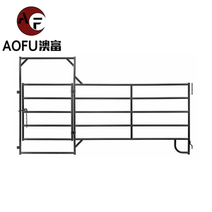 Paneles de Cerca para Caballos de Metal con Recubrimiento en Polvo de 6 pies y 12 pies, Paneles para <span class=keywords><strong>Corrales</strong></span> de Caballos, Paneles para Ganado, Precio - Product Image 4