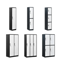 Casiers de gym modernes en acier durable à 12 portes avec fonctions réglables Hengli HL-LQ581 pour la maison, le bureau, l'école et l'hôpital