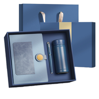 Cadeau d'entreprise personnalisé, ensemble de carnet et de gobelet isotherme de luxe écologique, logo personnalisé pour les cadres - Cadeau promotionnel d'entreprise