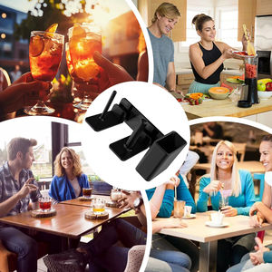 Organizador de Vasos Clásico LM 3 en 1, Soporte Lateral para Tapas y Pajitas, Accesorios para Batidos - Product Image 6