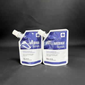 Sachet plastique de gommage chirurgical <span class=keywords><strong>antiseptique</strong></span> de 60ml Sachet à bec verseur pour <span class=keywords><strong>lotion</strong></span> Pochette jetable avec bec verseur - Product Image 6