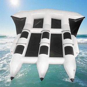 Bateau banane <span class=keywords><strong>gonflable</strong></span> <span class=keywords><strong>6</strong></span> 8 10 <span class=keywords><strong>personnes</strong></span> jouant sur la plage jeu de jouets aquatiques parc aquatique d'été poisson volant remorquable <span class=keywords><strong>gonflable</strong></span> - Product Image 1