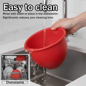 Doublure <span class=keywords><strong>de</strong></span> bol pour batteur sur socle en silicone, doublures en silicone pour les mélangeurs à tête inclinée <span class=keywords><strong>de</strong></span> 5 litres, accessoires et accessoires pour mélangeurs <span class=keywords><strong>de</strong></span> <span class=keywords><strong>cuisine</strong></span> - Product Image 4