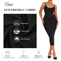 Gaun Midi Hexin Verified Pro Custom Logo, Gaun Pesta Musim Panas Kasual Polos, Gaun Pensil Musim Panas untuk Wanita, Gaun Panjang Elegan yang Sopan
