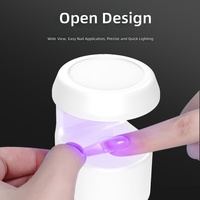 Lámpara de Uñas LED UV de Alta Potencia de 36 W con Logotipo Personalizable ZHI JIA, Secado Rápido, Diseño Mini Portátil, Compatible con Color de Alta Calidad