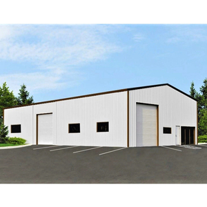 Structure en acier halle de construction charpente métallique hangar d'élevage de moutons - Product Image 3