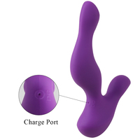 Leistungsstarker Anal-Vibrator für Männer Erwachsenen-Spielzeug Sexprodukt Weiblicher Orgasmus Sextoy Vibrierender Analplug Stimulation USB-Fernbedienung