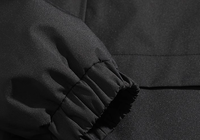 Veste coupe-vent en polyester avec logo personnalisé Vestes d'autocar unisexes à col revers et design ample