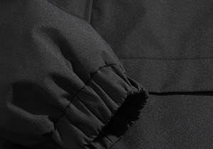 Özel Logo ile Polyester rüzgarlık ceket Unisex gevşek tasarım yaka yaka düz antrenör ceketleri rüzgarlıklar - Product Image 5