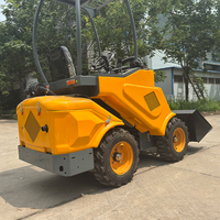 Nouveau produit CE EPA Euro 5 Chargeuse sur pneus diesel Chargeuse sur pneus télescopique Chargeuse sur pneus hydraulique Construction routière Chargeuse sur pneus 4x4