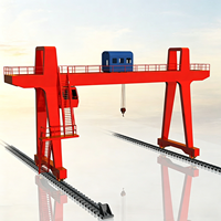 Grue portique à double poutre Schneider Electric pour l'extérieur, avec crochet forgé, pour l'exploitation minière du Henan