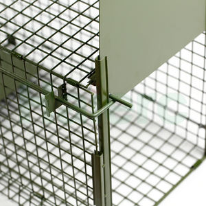 عرض ساخن على قفص الكلب المصغر حيوان حي ، حيوان بري ، قط ، ثعلب ، فأر ، قفص فخ أرنب - Product Image 1