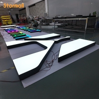 Özel 3D Ön Aydınlatmalı Kanal Harfli Dış Mekan LED Tabelası, İşletme Reklamı için Işıklı Logo Işık Kutusu, Mağaza, Dükkan, Otel için
