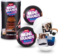 Produit transfrontalier populaire : Ensemble de jeu de capsules en vinyle ZURU Mini Brands Really Works Vinyls Play Set