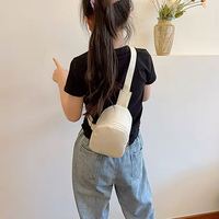 Sacs de poitrine pour enfants tendance, à bandoulière réglable, en nylon, avec logo personnalisé, design estival 2025