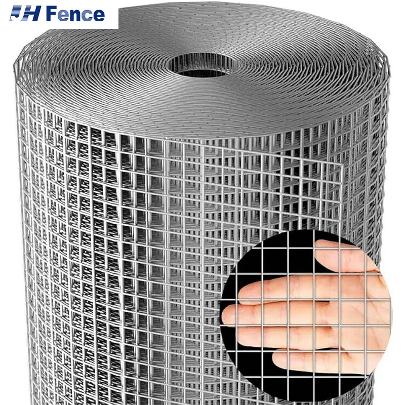 metal Wire Mesh for Garden Agriculture Poultry Animal galvanized welded wire mesh roll Concrete Construction metal mesh