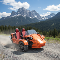 Kart à essence à trois roues, Buggy électrique pour adultes, Jeep de dune, Go Kart tout-terrain, Mini Buggy, Go Kart Jeep