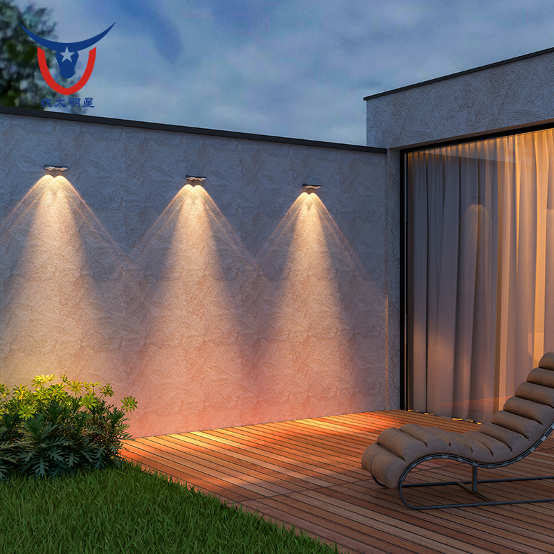 solar light wall outdoor