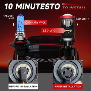 Y8 H4 มินิเลนส์ LED 70W 30000Lm ไฟหน้ารถยนต์กำลังสูงสำหรับรถบรรทุกอเนกประสงค์ - Product Image 3