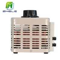 Régulateurs de tension AC manuels monophasés TDGC2 500VA 1000VA de type contact, transformateur Variac