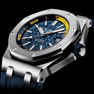 PINDU Brand Sports Manual Mechanical <b>Watch</b> for Men Stainless Steel Case Silicone Band Sapphire Crystal Dial 5BAR Water Resistant - Product Image 4