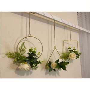 Cadeau de Noël décor à la maison forme géométrique fleur suspendue - Product Image 4