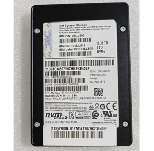 For 01YM588 NVMe Flash <b>Drive</b> 7.68TB SSD 2.5" Storage 01YM588 01YM533 01YM536 SSD - Product Image 3