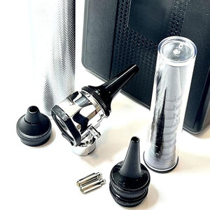 Ensemble d'instruments de diagnostic ORL professionnel de haute qualité, otoscope LED, acier inoxydable, portable, manuel, dispositif médical de classe II - Product Image 6