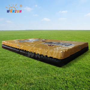 WINSUN Pista de Obstáculos Inflable Comercial - Material de PVC con Certificación CE, Tapete de Seguridad Ignífugo e Impermeable para Deportes Extremos - Product Image 1