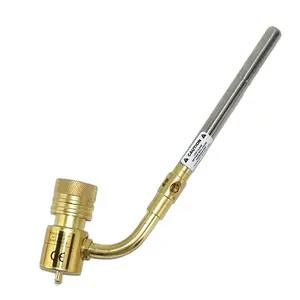 Antorcha de soldadura de Gas Mapp, pistola de ignición automática, antorcha de soldadura Jh-1S mango de Metal y tamaño de llama ajustable