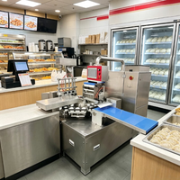 Équipement industriel de formage de raviolis avec réglages rapides par bouton et capteur de détection de fuites pour cuisines centralisées
