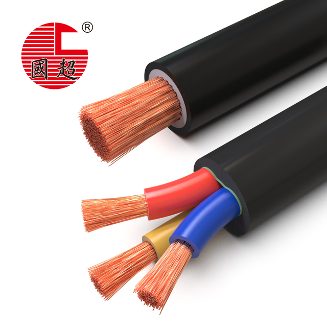 JHS Single-core & 3-core Rubber Sheathed Flexible Copper Cable for Water Pumps, 450/750V