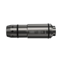 Kartrid Pelatihan Laser Merah Presisi Tinggi 9mm Permukaan Abu-abu 9m untuk Pelatihan Senjata Api