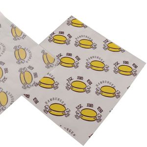 กระดาษห่อแฮมเบอร์เกอร์แบบกันน้ำมัน พร้อมโลโก้ตามสั่ง - Product Image 5