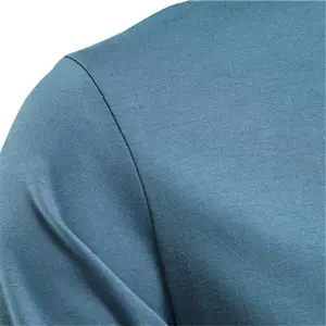 Wholesale Long-sleeved Men's Modal Fabric For Tshirt Winter Warmer Inner Plain Sports Workout Crop Top Tshirt For Men Slim Fit