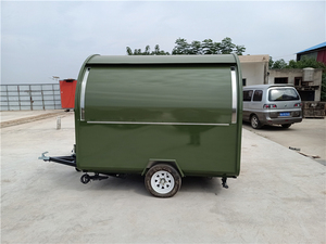 Mobile Food Cart Van Ice Cream Cart Bubble Tea Food Truck for Commercial Use - Product Image 5