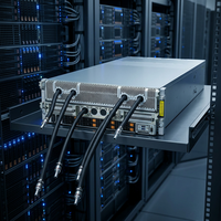 Serveur GPU 4U en rack refroidi par liquide AS-4126GS-NBR-LCC, 8 GPU, double AMD EPYC 9005 HGX B200, pour l'entraînement IA, le Deep Learning et le HPC - En stock