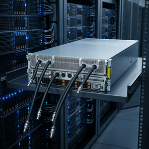Serveur GPU 4U en rack refroidi par liquide AS-4126GS-NBR-LCC, 8 GPU, double AMD EPYC 9005 HGX B200, pour l'entraînement IA, le Deep Learning et le HPC - En stock - Product Image 1