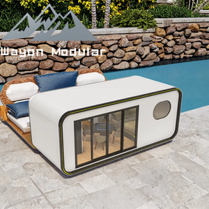 Maison préfabriquée mobile Wayon Space Capsule pour glamping de luxe et complexes hôteliers en plein air - Product Image 5