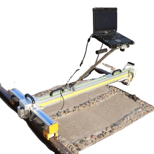 Robot d'inspection des fissures de voies ferrées poussé à la main, instrument de mesure ultrasonique des voies ferrées - Product Image 1