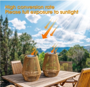 <span class=keywords><strong>Lanterne</strong></span> Solari Impermeabili da <span class=keywords><strong>Esterno</strong></span> Lampade Solari Sospese per Decorazione di Giardini e Vialetti Vigilia di Natale Giorno di Natale - Product Image 4