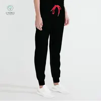 Pantalon de jogging noir pour hôpitaux médical, uniformes de gommage infirmiers pour femmes, ensemble de gommes chirurgicales pour infirmières, 2022
