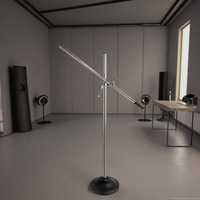 Support de microphone de studio réglable Yinyu MS018 avec bras articulé robuste et personnalisable OEM