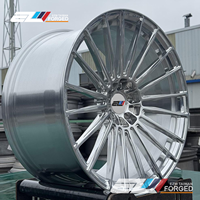 Jantes Acroxx forgées monobloc personnalisées 15-30 pouces 5x114.3/112/108/100 4x100 finition chrome poli PVD, nouveau design concave en alliage d'aluminium