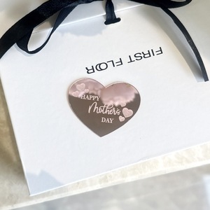 น้ำผึ้งและความหวาน ของตกแต่งเค้กรูปหัวใจอะคริลิค สุขสันต์วันแม่ ท็อปเปอร์คัพเค้ก อุปกรณ์ตกแต่งปาร์ตี้วันแม่ วันสตรี - Product Image 3