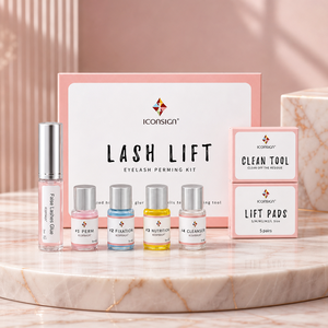 <span class=keywords><strong>Kit</strong></span> Profesional <span class=keywords><strong>ICONSIGN</strong></span> para <span class=keywords><strong>Lifting</strong></span> <span class=keywords><strong>de</strong></span> <span class=keywords><strong>Pestañas</strong></span>, Sistema <span class=keywords><strong>de</strong></span> Permanente <span class=keywords><strong>de</strong></span> <span class=keywords><strong>Pestañas</strong></span> en Cuatro Pasos para Rizado Natural y Tratamiento <span class=keywords><strong>de</strong></span> Belleza en Salón, OEM - Product Image 1